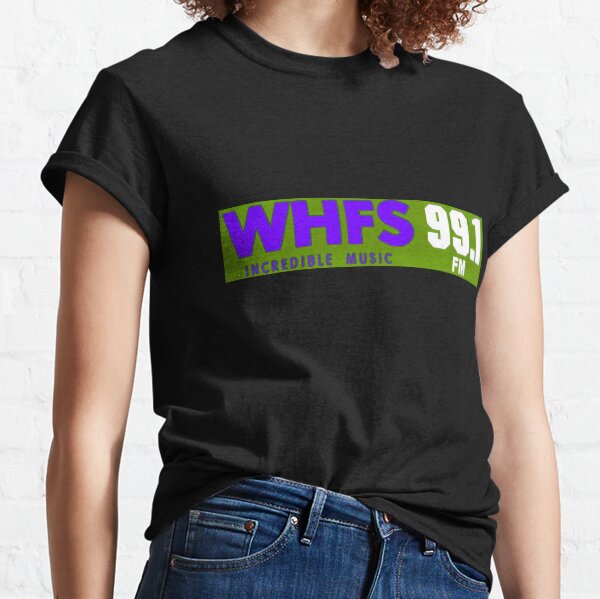 Item preview, WHFS 99.1FM Alternative Radio Station Bumper Sticker Design designed and sold by Designs by Kool Kat.