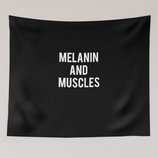Item preview, Melanin-and-Muscles-–-Melanin- designed and sold by BatcherAncel.