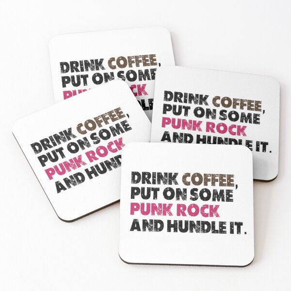 Item preview, Coffee Punk Rock Handle It designed and sold by Cupsofdreams.