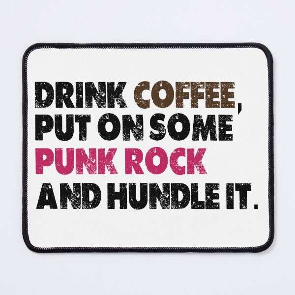 Item preview, Coffee Punk Rock Handle It designed and sold by Cupsofdreams.