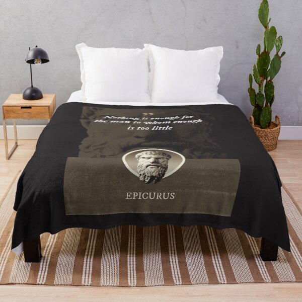 Item preview, Epicurus - Nothing is enough for the man to whom enough is too little designed and sold by Syahrasi.