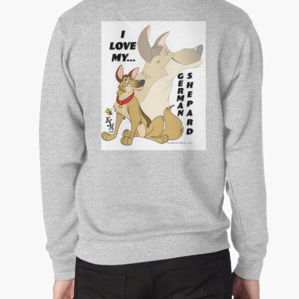 I Love My...German Shepard Pullover Sweatshirt