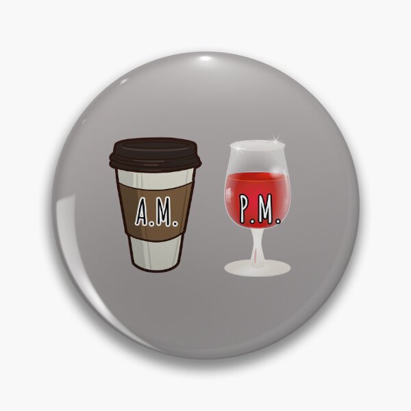 Item preview, A.M. Coffee P.M. Wine Design designed and sold by Angela Mello.