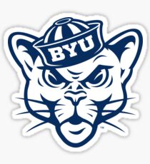 BYU Cougar Sticker