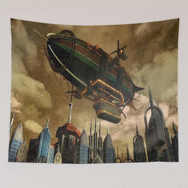 Item preview, Steampunk Airship 3 designed and sold by Gypsykiss.