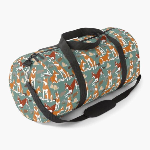 Item preview, Caberu pattern in teal Ethiopian Wolf designed and sold by belettelepink.