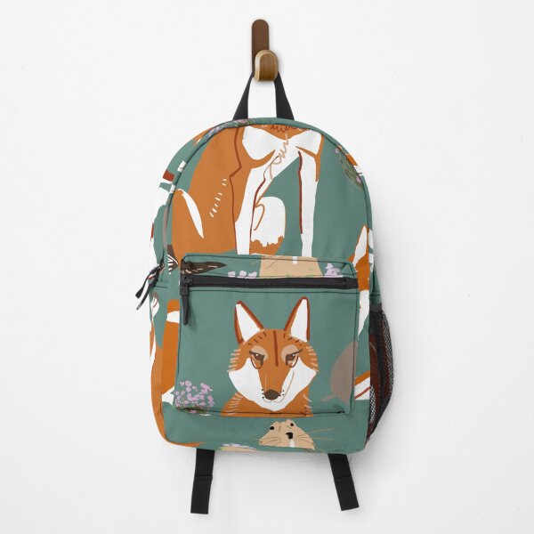 Item preview, Caberu pattern in teal Ethiopian Wolf designed and sold by belettelepink.