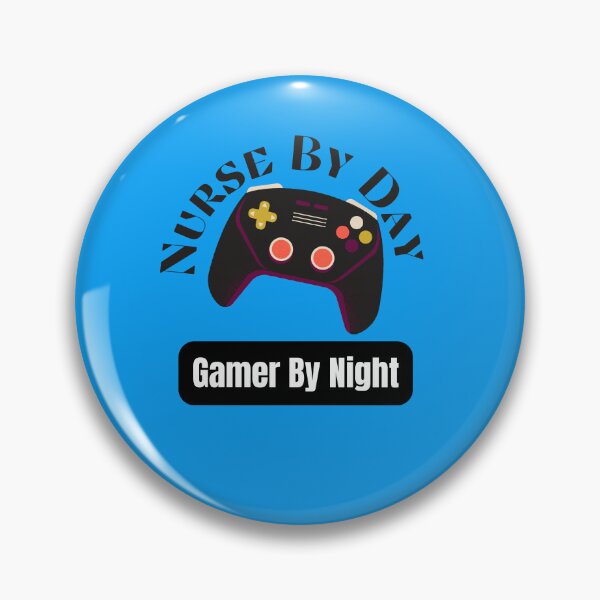 Item preview, Nurse By day Gamer By Night designed and sold by H-ALPHA.