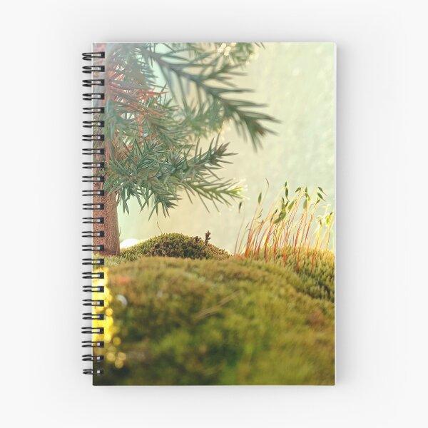 Item preview, Macro photo of moss and a young pine tree designed and sold by CiniArt.