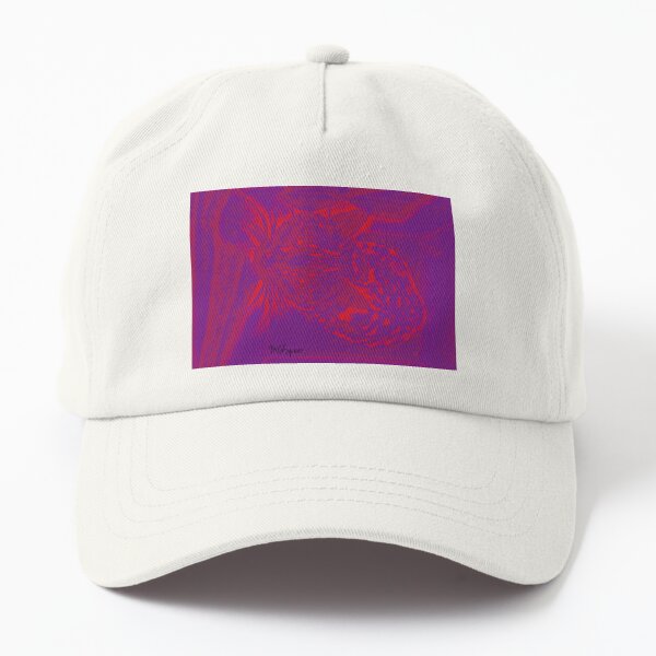 Psychedelic Kitty  Dad Hat
