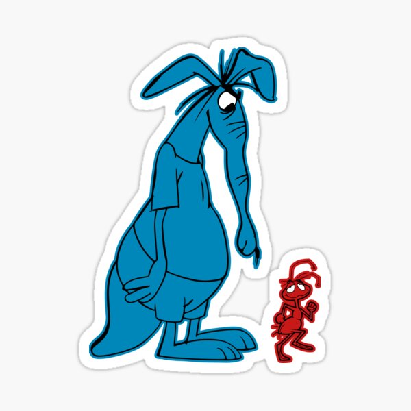 Aardvark Zoo Pal Crossover Sticker for Sale by Rekked