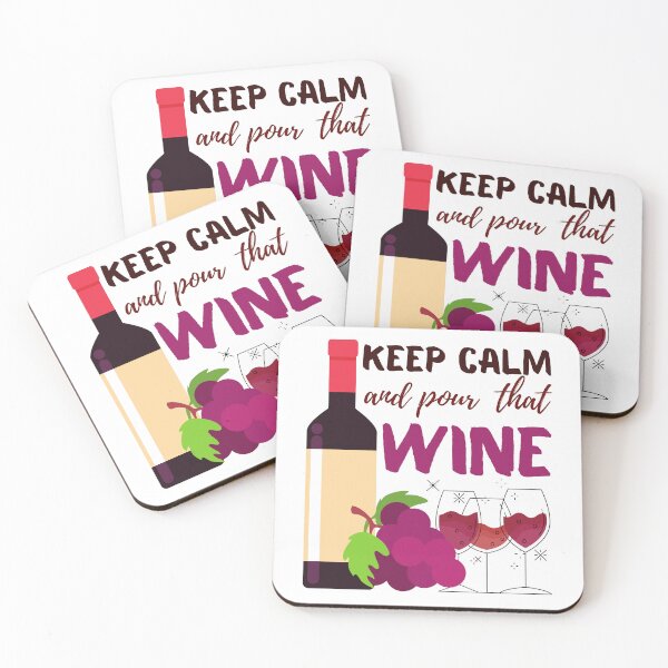 Item preview, Keep Calm And Pour That Wine designed and sold by Printshac.