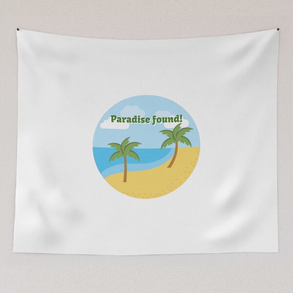 Item preview, Paradise found. designed and sold by cooldesignsalot.