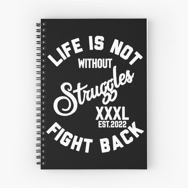 Item preview, LIFE IS NOT WITHOUT STRUGGLES FIGHT BACK designed and sold by GAADesignz.