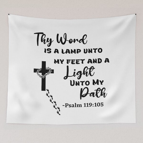 Item preview, Psalm 119:105 designed and sold by lynxMotivation.