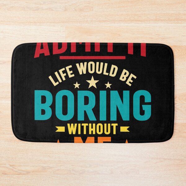 Item preview,  Admit Life Sarcastic Humor Retro T-Shirt designed and sold by Henderson8769.