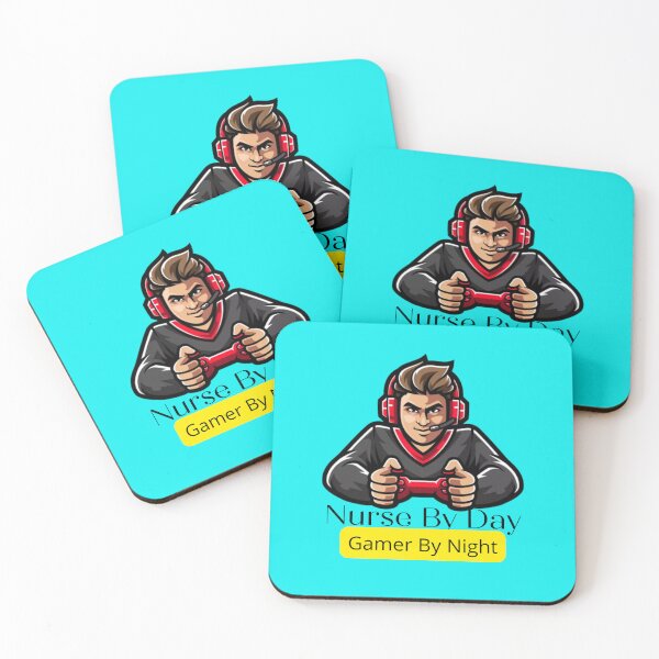 Item preview,  Nurse By day  Gamer By Night designed and sold by H-ALPHA.