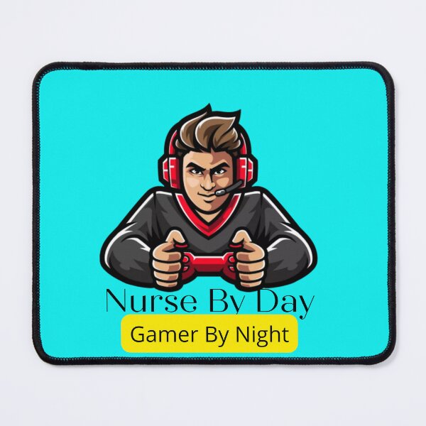 Item preview, Nurse By day Gamer By Night designed and sold by H-ALPHA.