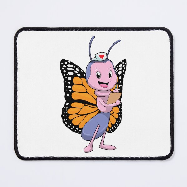 Item preview, Butterfly Nurse Clipboard designed and sold by Snabdesign84.