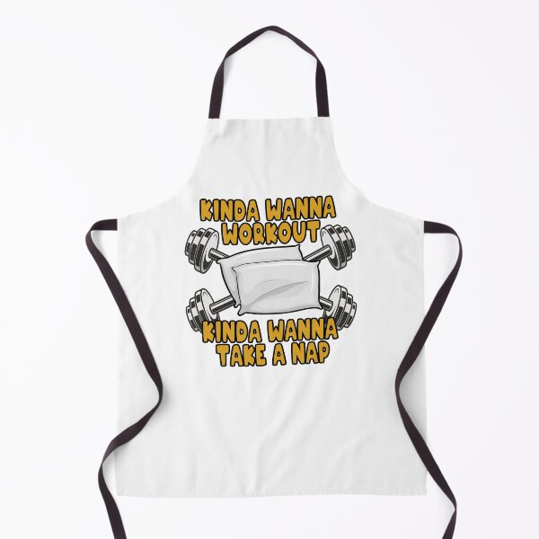 Item preview, Kinda Wanna Workout Kinda Of Wanna Take A Nap - Bodybuilding, Strongman, Powerlifting, Weightlifting, Fitness designed and sold by BarbellProject.