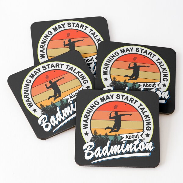 Item preview, Vintage Badminton Lover Retro Sunset designed and sold by vineeth.
