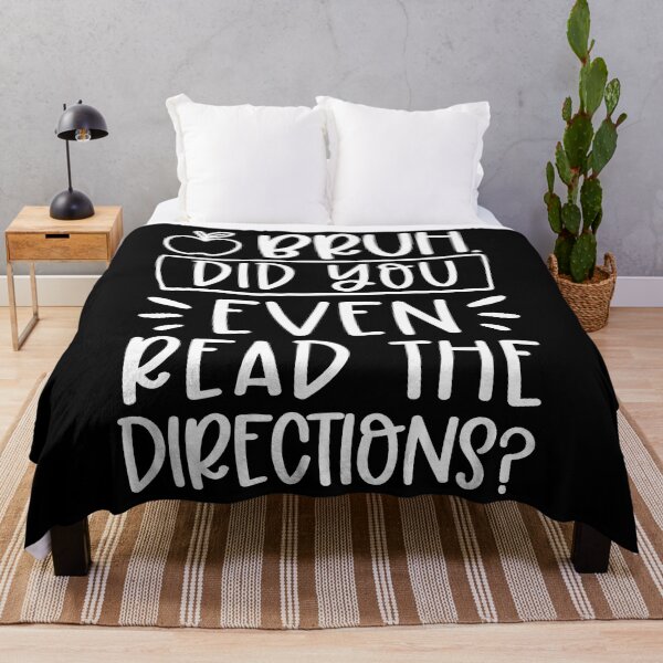 Item preview, Directions Sarcastic Teacher Life T-Shirt designed and sold by Henderson8769.