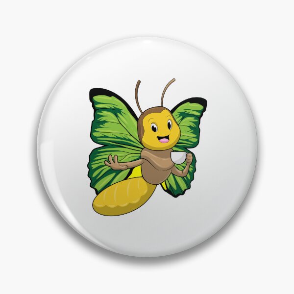 Item preview, Butterfly with Cup of Coffee designed and sold by Snabdesign84.