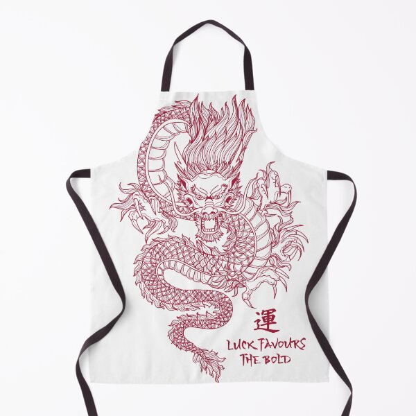 Item preview, Luck Favours the Bold Dragon - Light designed and sold by Motiv8-Tees.