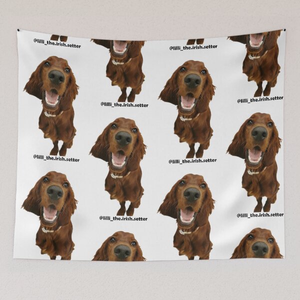 Item preview, Lilli the Irish Setter. Smiling Dog designed and sold by Mmark94.