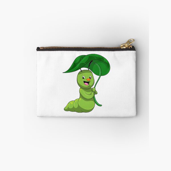 Item preview, Caterpillar with Leaf as Parasol designed and sold by Snabdesign84.