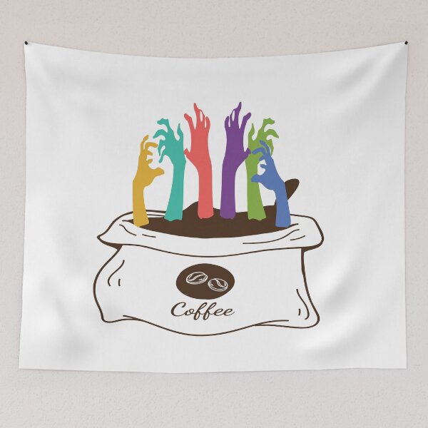 Item preview, Coffee zombie bear designed and sold by Xavia-blue.