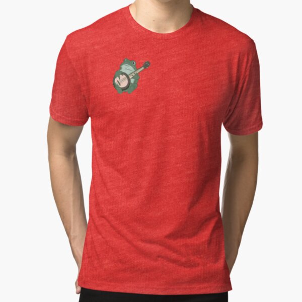 Banjo Frog Tri-blend T-Shirt