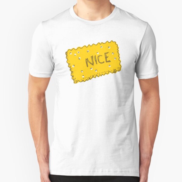 Kitsch Nice Biscuit Slim Fit T-Shirt
