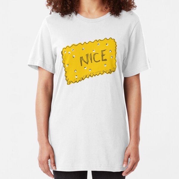 Kitsch Nice Biscuit Slim Fit T-Shirt