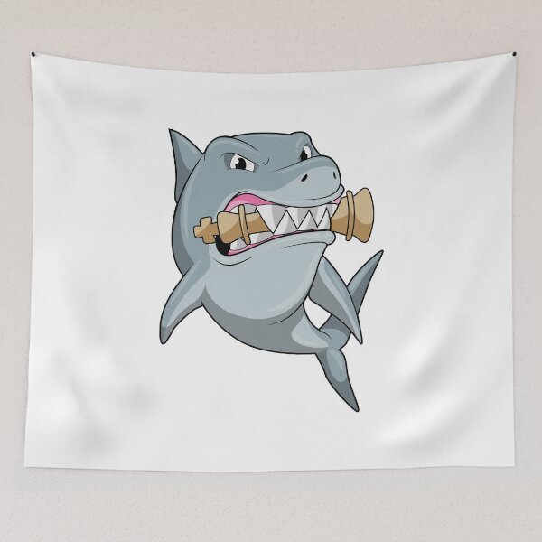 Item preview, Shark at Chess with Chess piece King designed and sold by Snabdesign84.