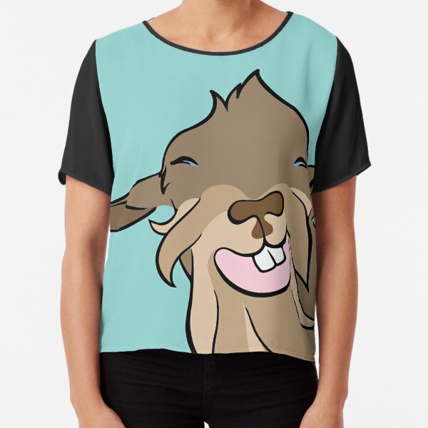 Baaachus Longbeard, the party animal in Easter color Chiffon Top
