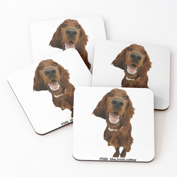 Item preview, Lilli the Irish Setter. Smiling Dog designed and sold by Mmark94.
