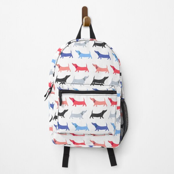 Item preview, Red, white and blue weiner dog pattern print designed and sold by Brigidmalloy.