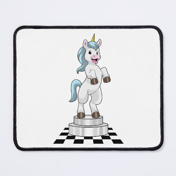Item preview, Unicorn at Chess as Chess piece Knight designed and sold by Snabdesign84.