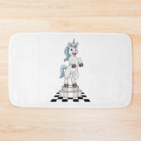 Item preview, Unicorn at Chess as Chess piece Knight designed and sold by Snabdesign84.
