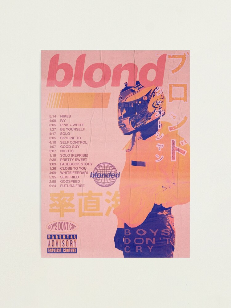 Thumbnail 1 of 3, Photographic Print, Frank Ocean Blonde Album designed and sold by lgsketches.