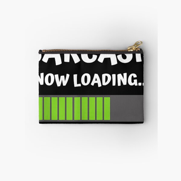 Item preview, Warning Sarcasm Now Loading T-Shirt designed and sold by Henderson8769.