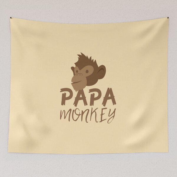 Item preview, PAPA MONKEY (with matching Mama Monkey and Baby Monkey) designed and sold by jazzydevil.