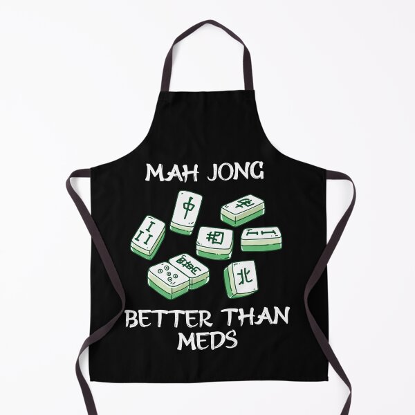 Item preview, Cute Mah Jong Better Than Meds Chinese Tile Game designed and sold by Dressed For Duty.