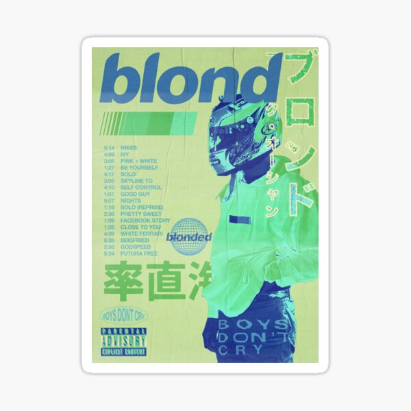 Item preview, Frank Ocean Blonde Album designed and sold by lgsketches.