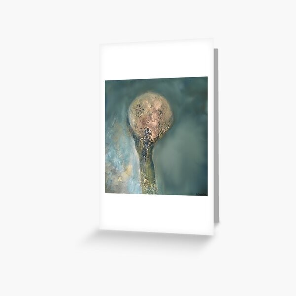 Moonman Greeting Card