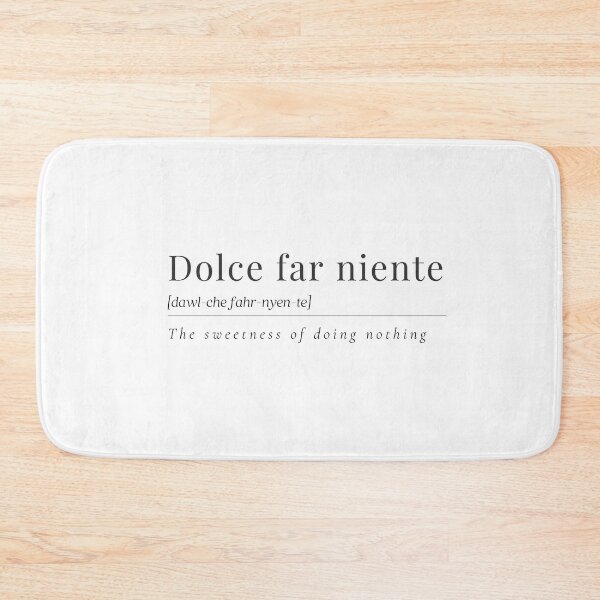 Item preview, Dolce far niente, The sweetness of doing nothing, Italian quote, Italy summer designed and sold by Gabriellina.