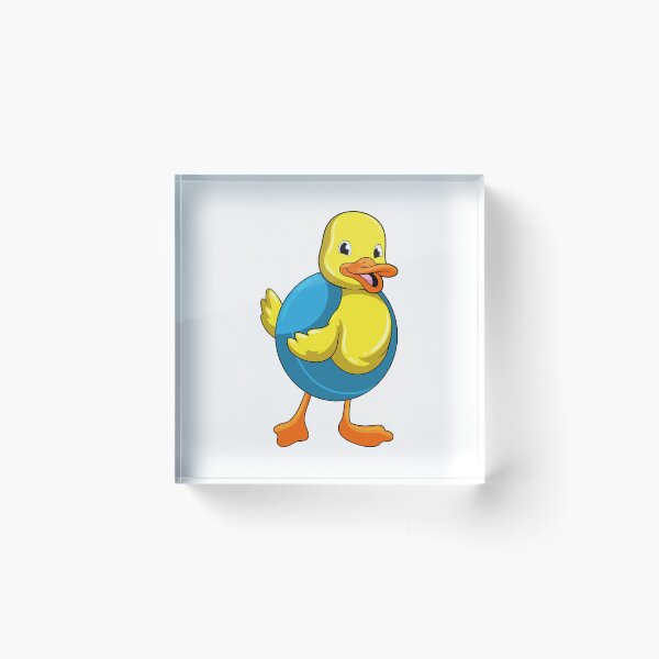 Item preview, Duck Swimming Inflatable float Summer designed and sold by Snabdesign84.