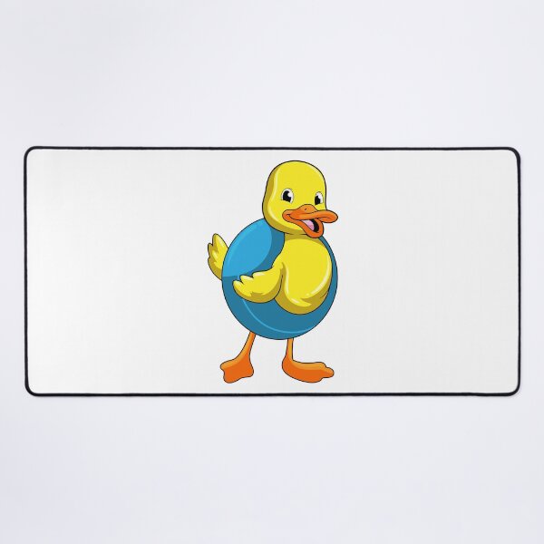 Item preview, Duck at Swimming with Swim ring designed and sold by Snabdesign84.