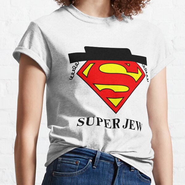 Superjew funny Super Jew Logo Classic T-Shirt
